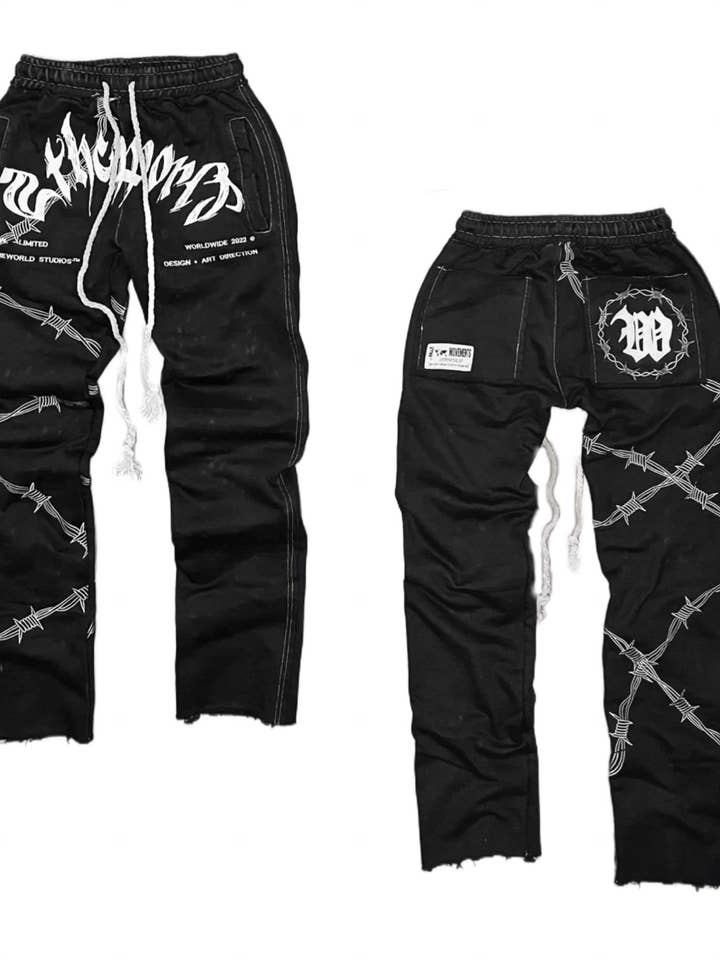 2THEWORLD - Wholesale Lounge Sweatpants/Joggers - Men's - Chrome Sweats7