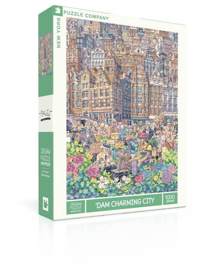'Dam Charming City - Puzzle de 1000 pièces pour la vente par New York Puzzle Company