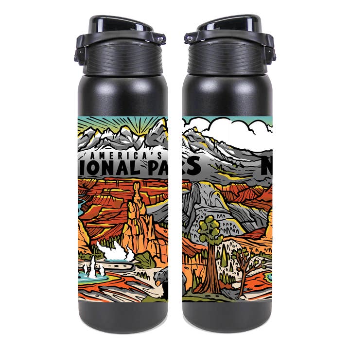 National Parks Celebration Stainless Steel Tumbler for wholesale by Wild Tribute
