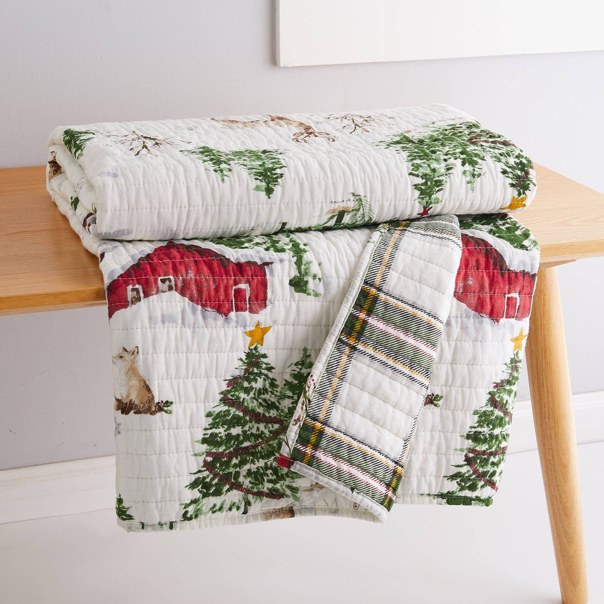 Levtex Home - Wholesale Throw Blanket - Tatum Pines Quilted Throw2