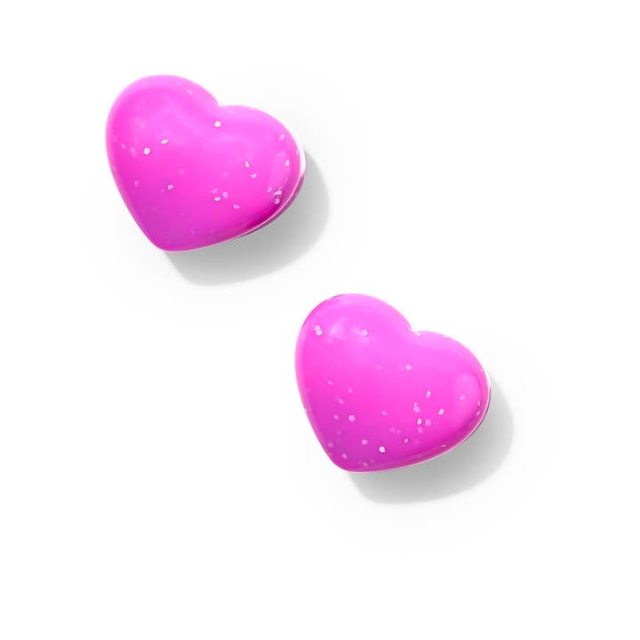 purple glitter heart lokks for wholesale by lokks