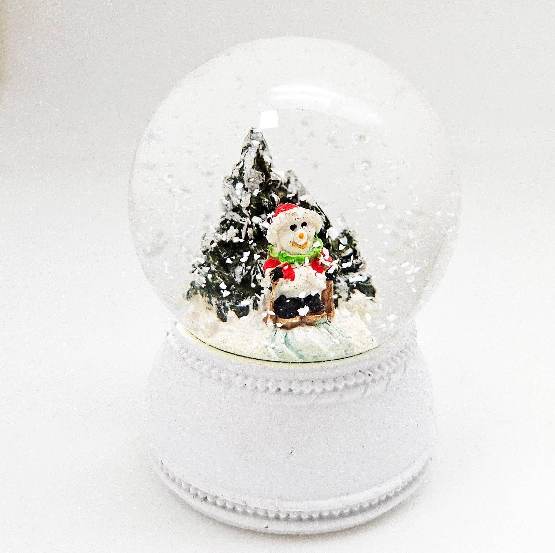 Schneekugelhaus - Wholesale Snow Globe - Sweet Mini Snow Globes Winter & Christmas, Fawn2