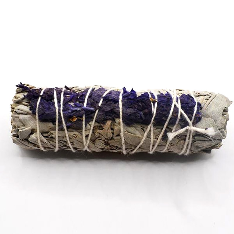 Ethike.eu - Wholesale Sage Bundle - Salvia Blanca y Lavanda - Paquete de Limpieza de 10 cm2