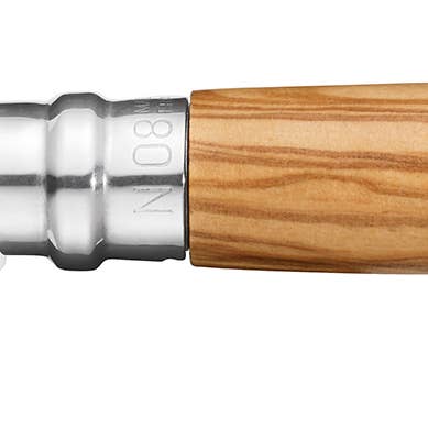 Couteaux pliants en bois inoxydable de première qualité n° 08 pour la vente par Opinel