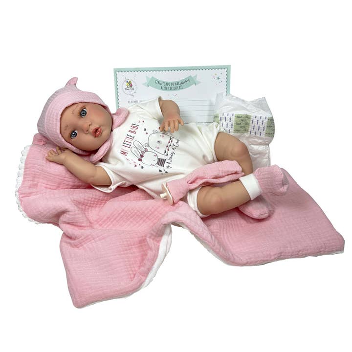 Docka Little Susette Reborn Min lilla bebis för wholesale av Nines Artesanals d'Onil Dolls