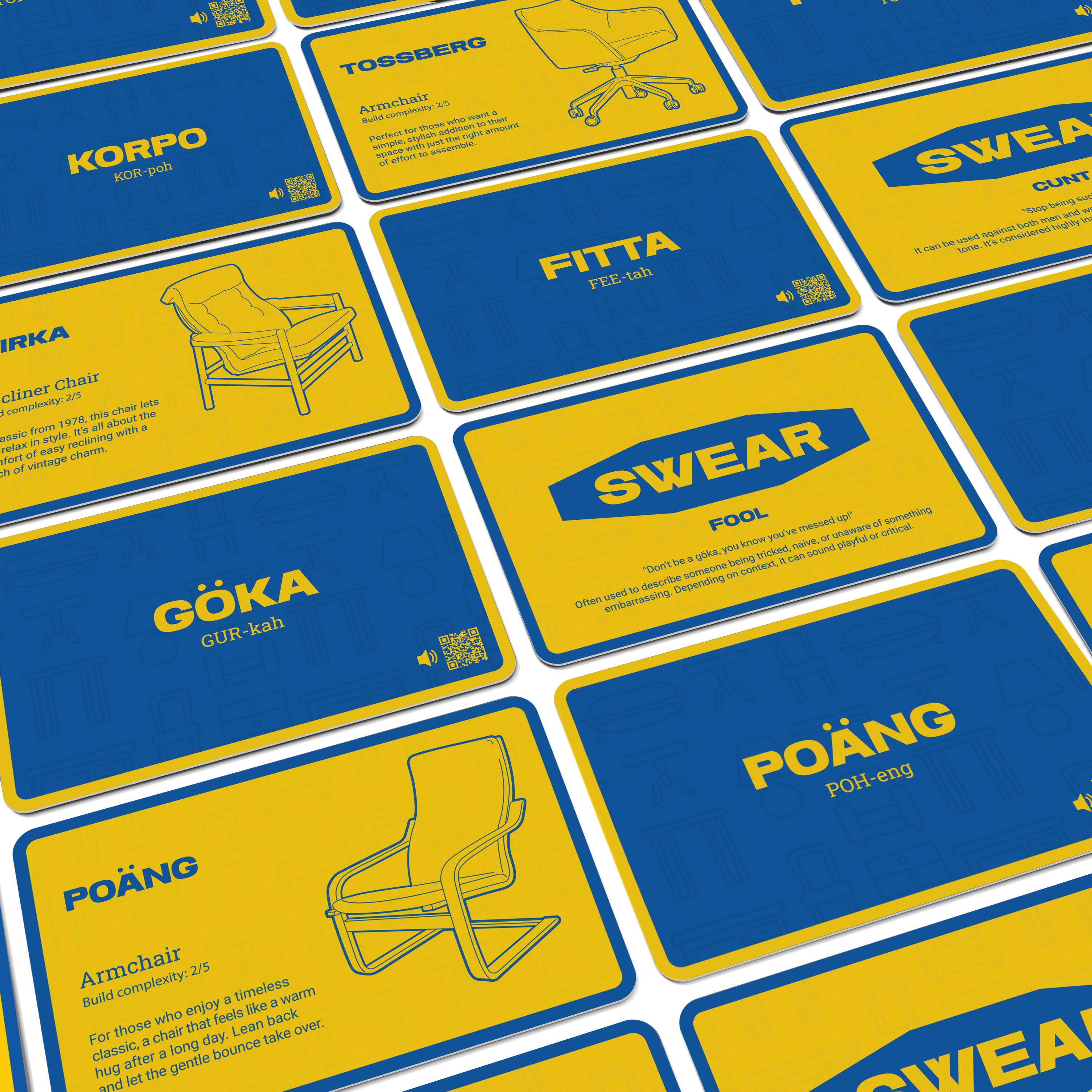 Bubblegum Stuff UK – wholesale Card game – Swear or Chair | Hilarious Adult Trivia | 20m+ TikTok Views6