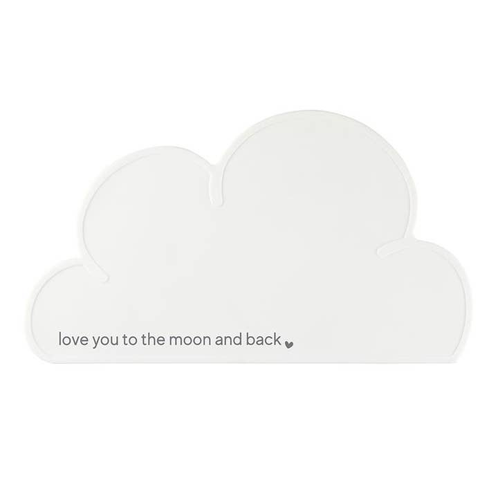 Stephan Baby by Creative Brands - Wholesale Placemat - Silicone Cloud Mat - Love You to the Moon and Back