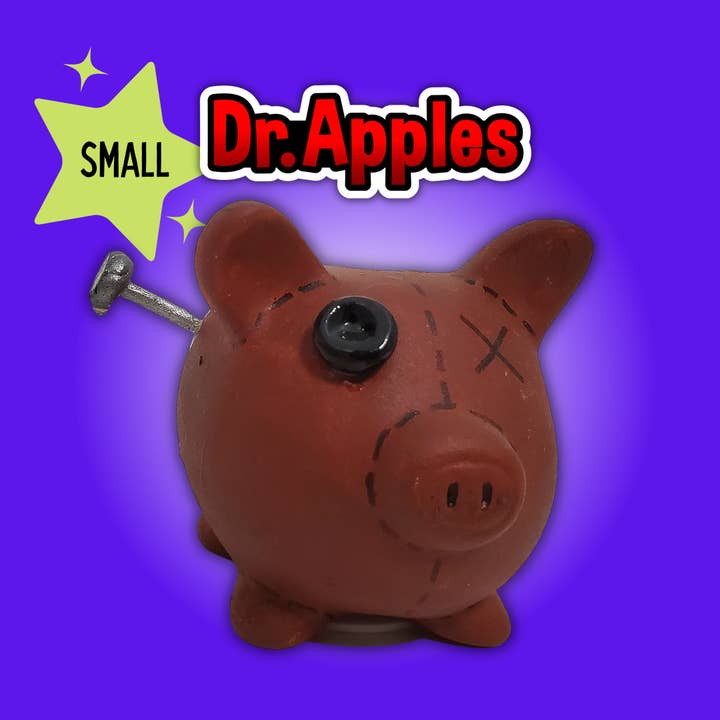 Dr. Apples, LLC - Vendita all'ingrosso Salvadanai - Salvadanaio a forma di bambola voodoo, idea regalo, motivo: Dr Apples
