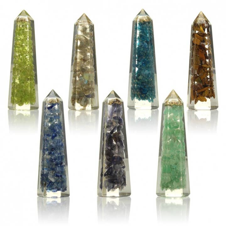 Orgonite point format, 8 cm for wholesale by UniArt