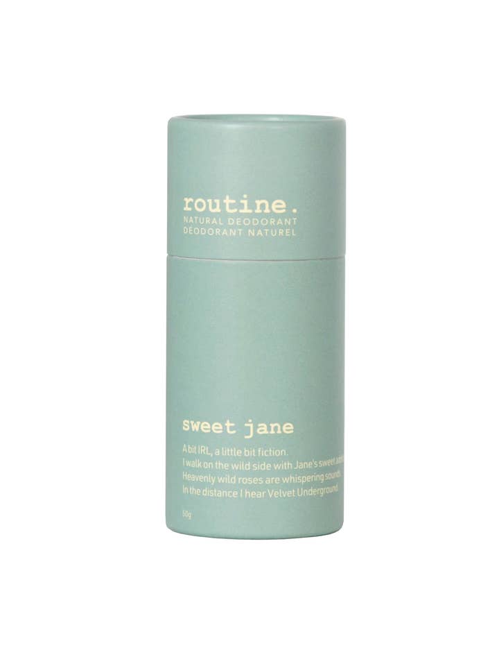 Sweet Jane 50g Deodorant STICK for wholesale by Routine Natural Beauty