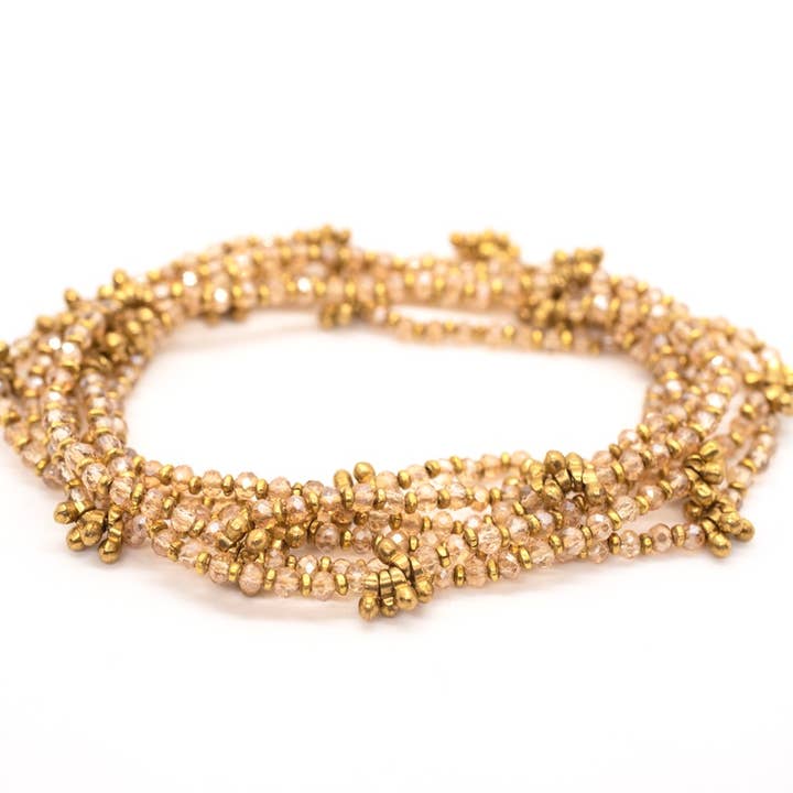 Long Beaded Droplet Necklace for wholesale by Baizaar