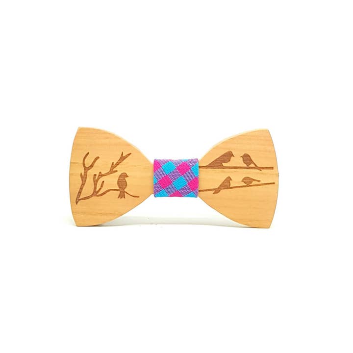 Sisswy - Vente Nœud pour cheveux – enfant - Noeud Papillon Enfants En Bois De Sapotillier | Tidore24