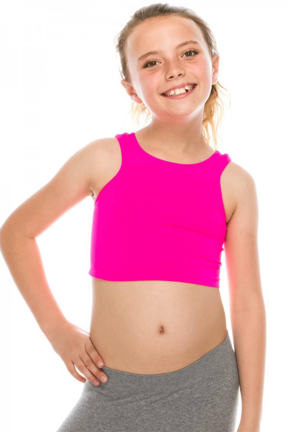 KurveShop - Wholesale Tank Top - Kids - KIDS CROP TANK TOP5