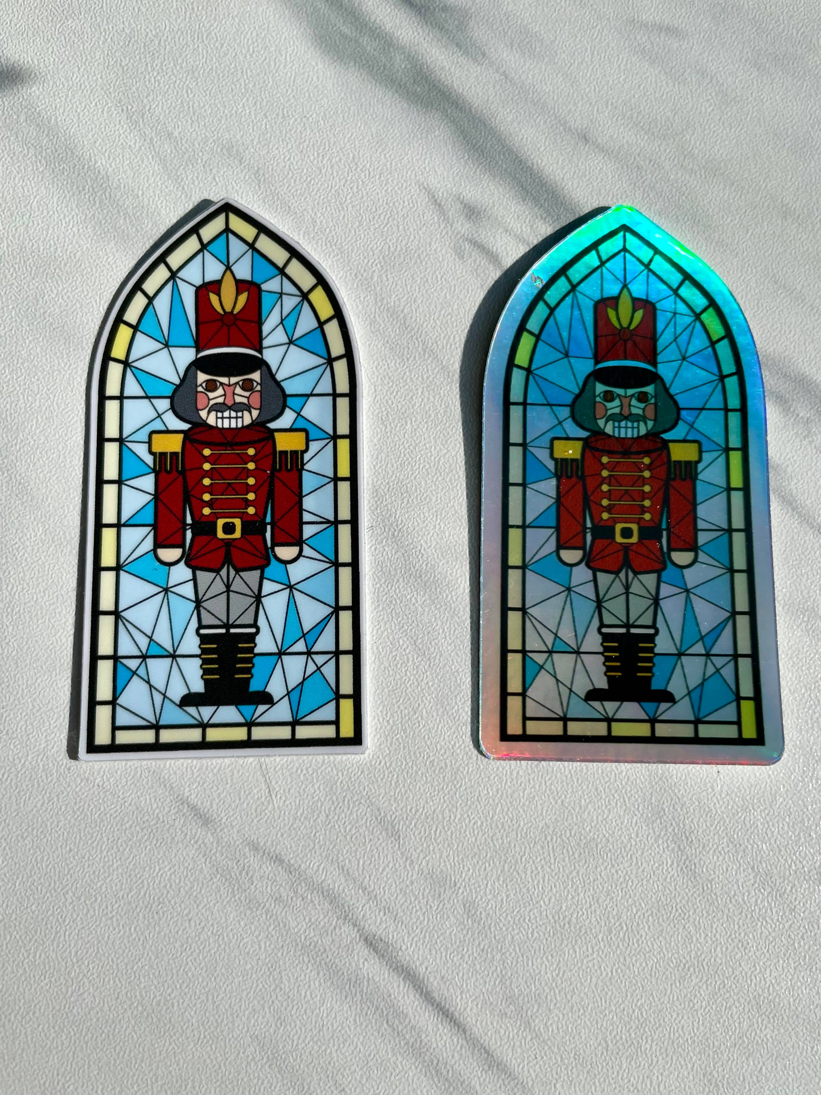 Denali & Co. - Wholesale Sticker - Nutcracker, Clara, Rat, Stained Glass Christmas Sticker4