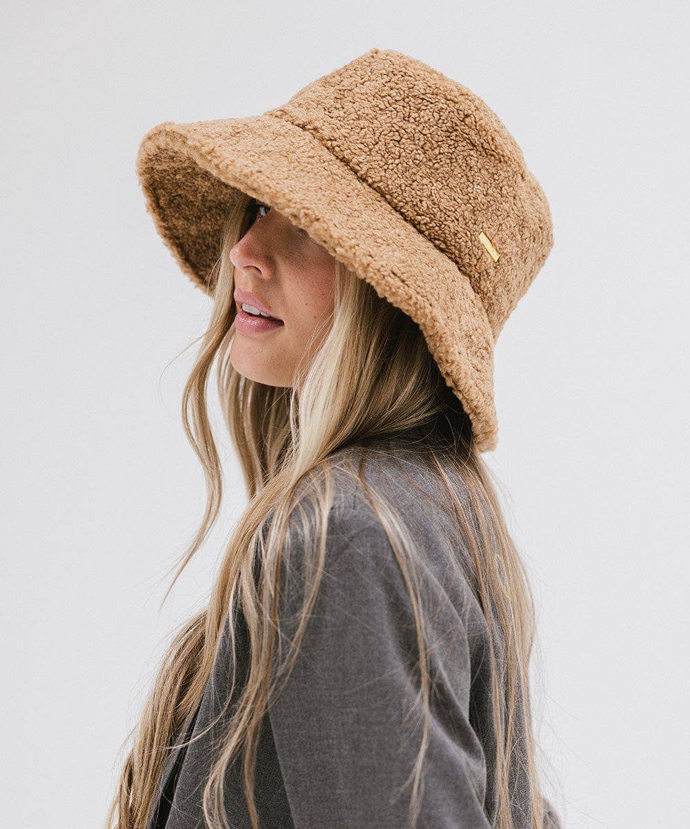 Gigi Pip - Wholesale Bucket Hat - Women's - Jackson Sherpa Bucket Hat10