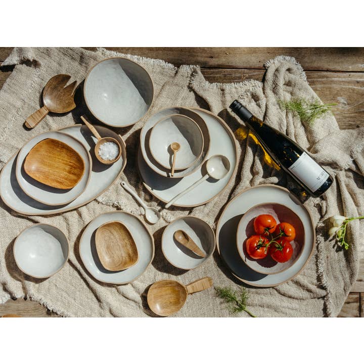 Indaba Trading - Wholesale Kitchen Spoon - Wooden Scoops S/32