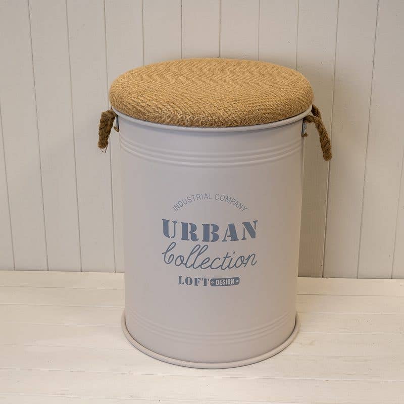 Satchville – wholesale Trunk – Set Of Three Cream Urban Round Storage Containers4