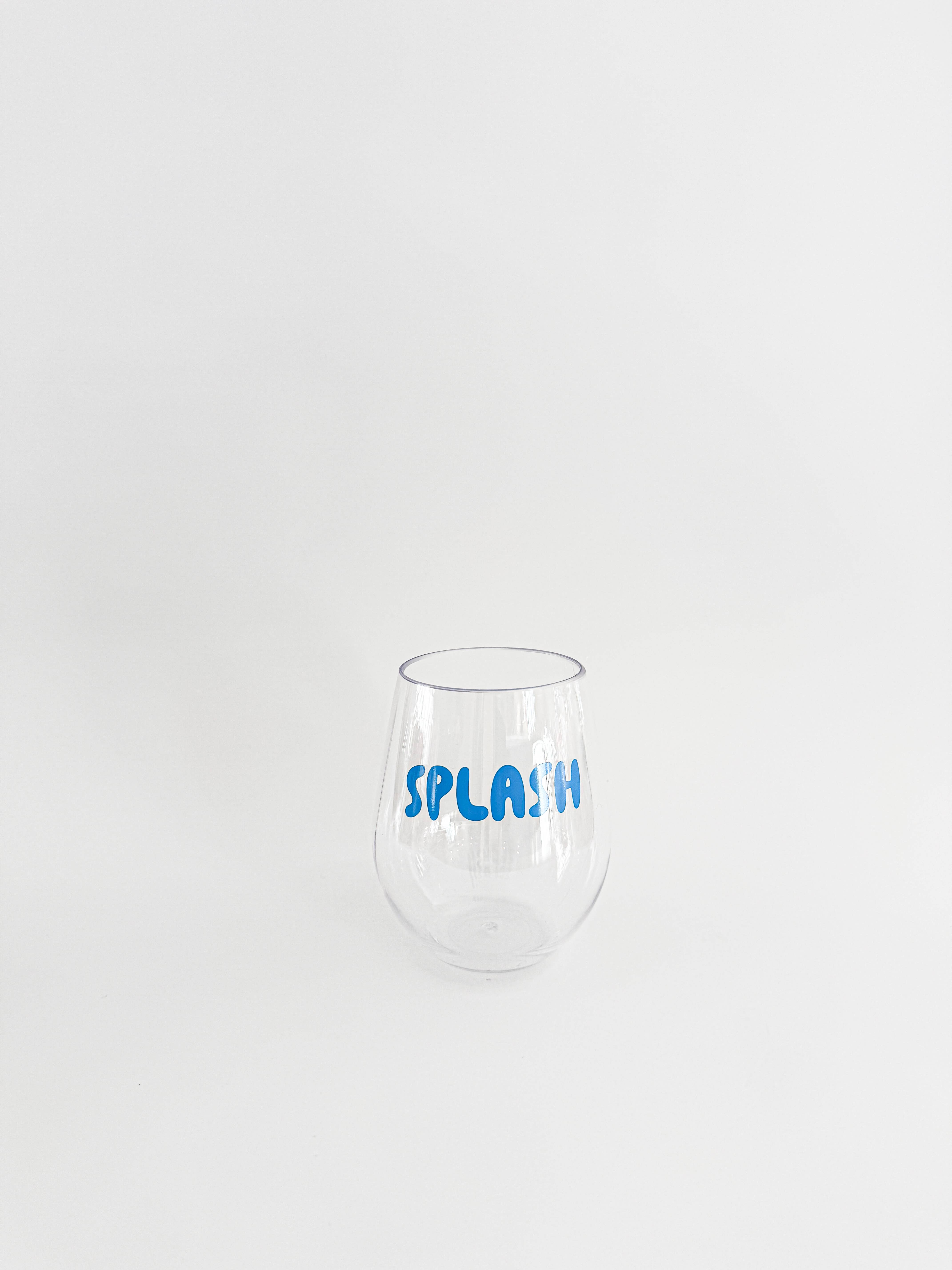 Everything Labeled | Coastal & Custom Drinkware - Wholesale Wine Glass - Poolside Acrylic Wine Glasses | Summer Gift for Pool Lovers 1