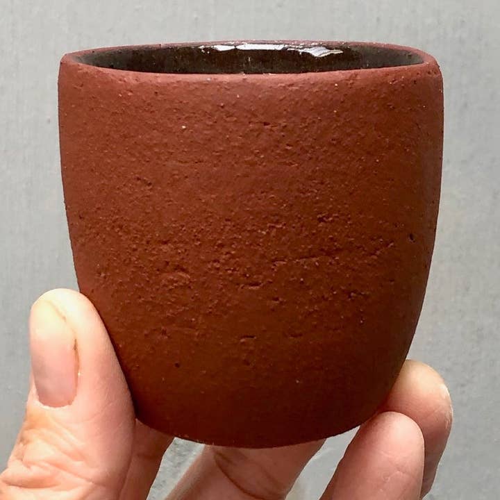 N+S Barista Espresso cup 80ml Red Earth for wholesale by Noot ~Swart