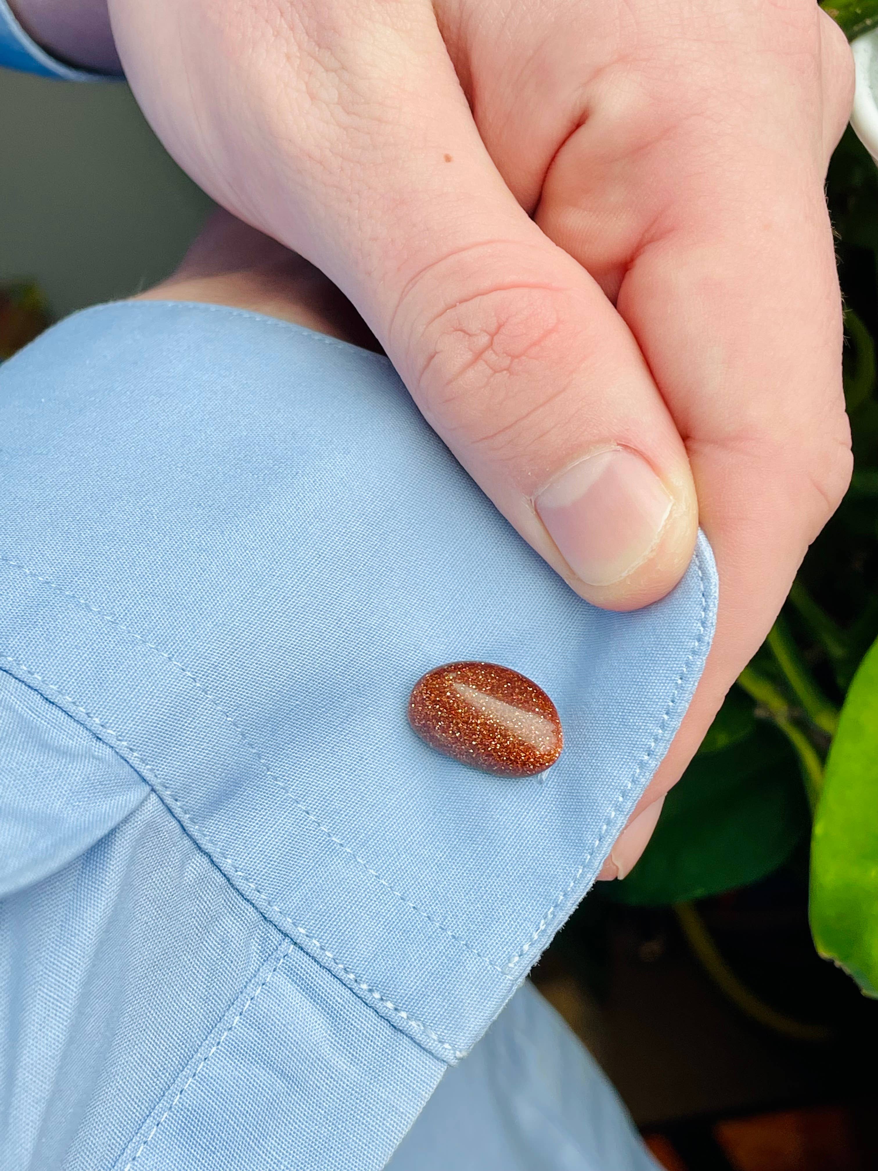 Essential Sage - Wholesale Cufflinks - Crystal Cufflinks Bulk8