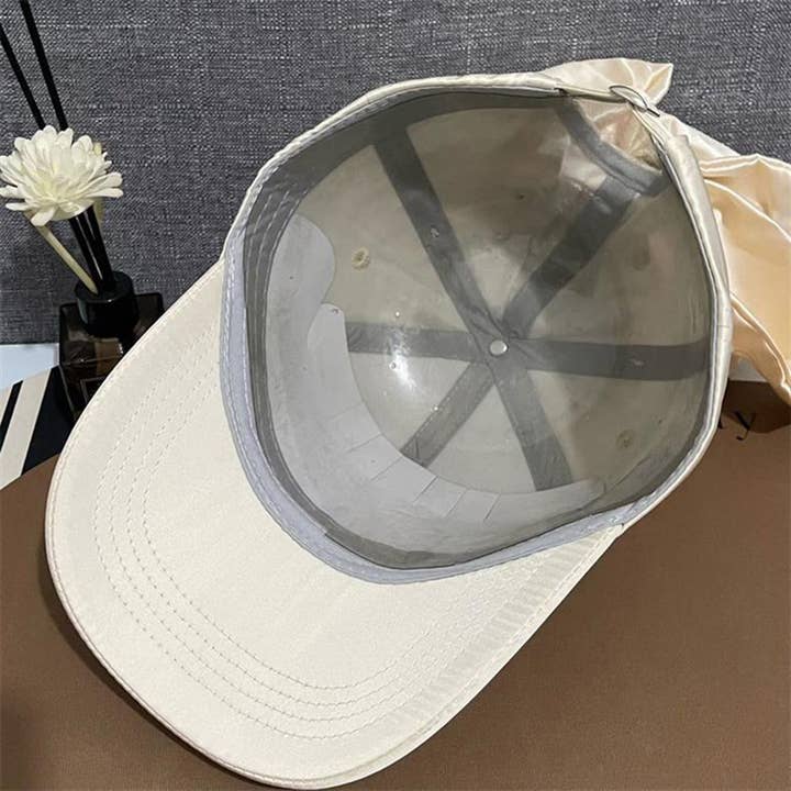 AK Brand - Wholesale Baseball Cap - Women's - Satin Baseball Cap with Back Bow Accent Adjustable Fit and C5