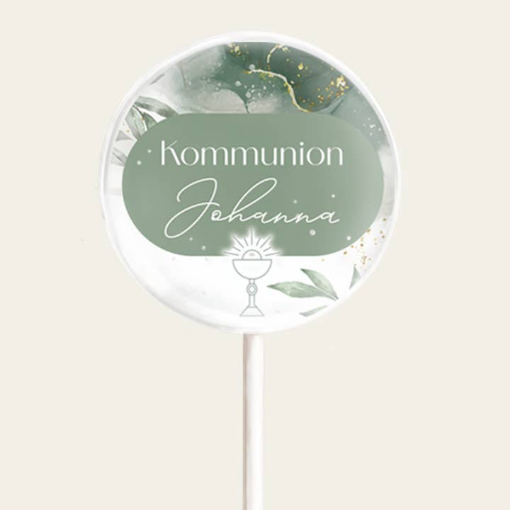 salonbuck - Wholesale Lollipop - Wafer Lollipop "Watercolor"