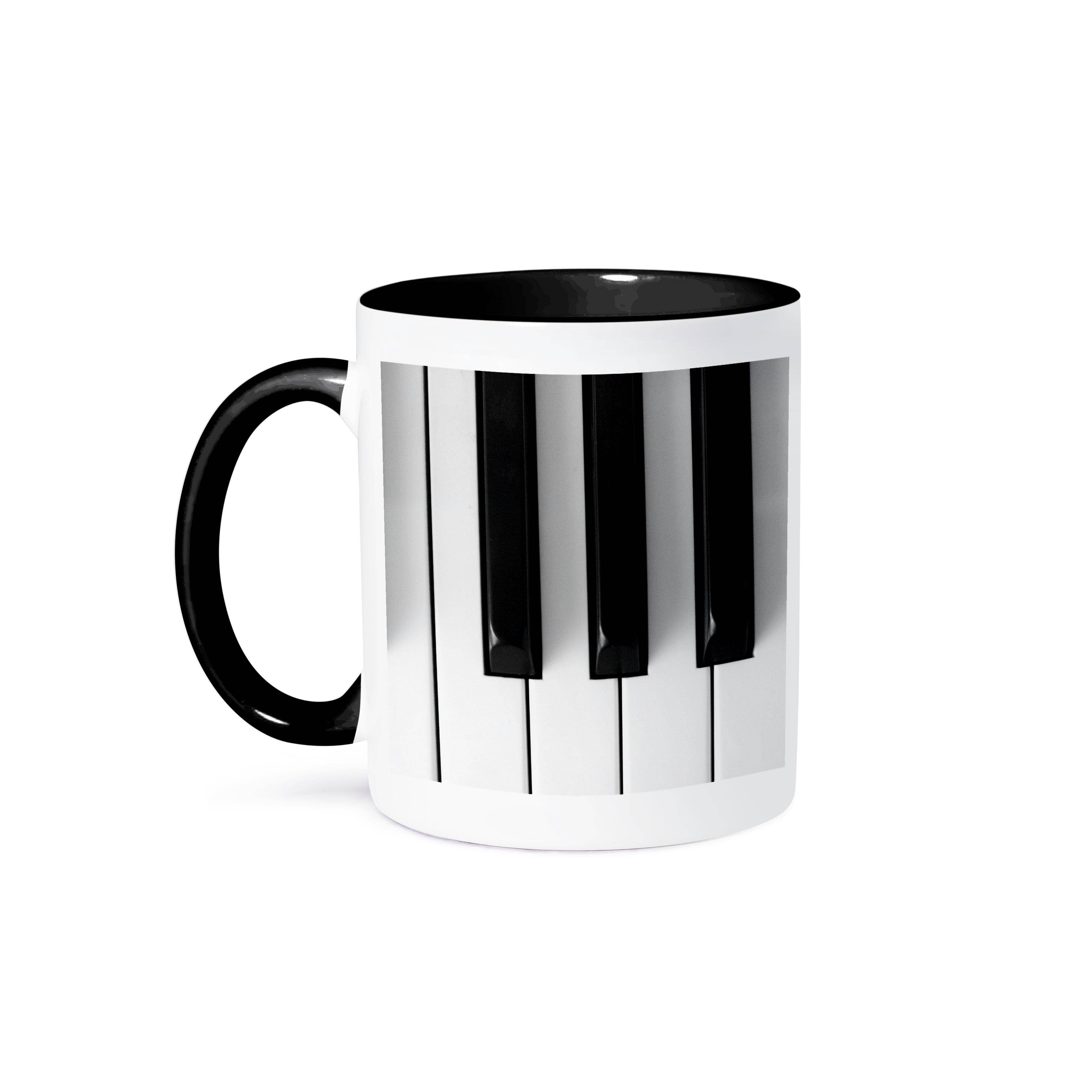 3dRose – Großhandel Kaffeebecher – 3dRose, Klaviertasten, Tasse0