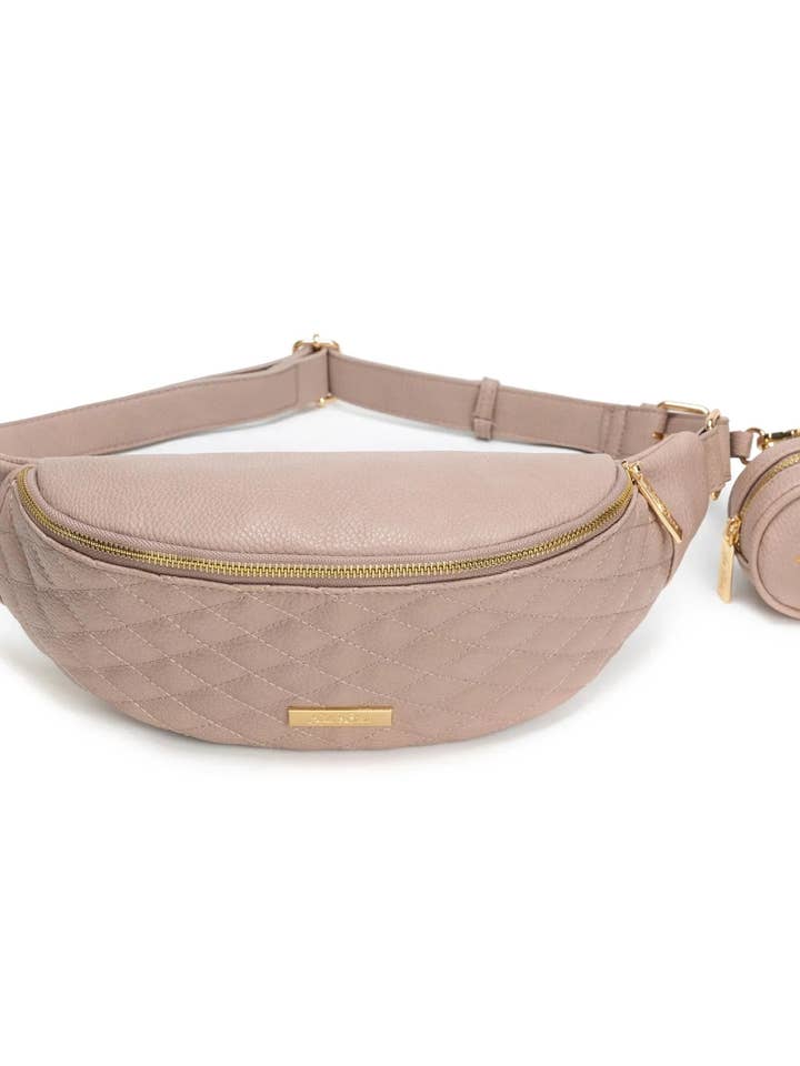 Crossbody Sling Bag | Nude Rose for wholesale by Luli Bebe