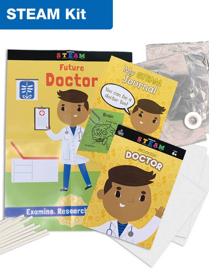 Sights on STEAM At Work with a Doctor for wholesale by Carson Dellosa Education