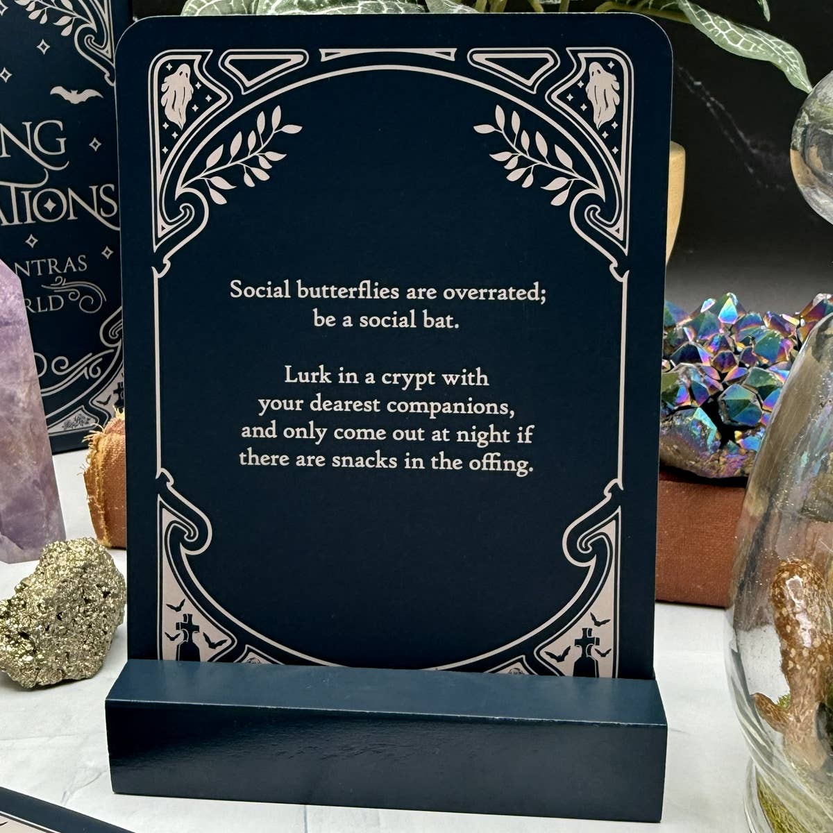 Boredwalk - Wholesale Decorative Tabletop Object - Haunting Affirmation8