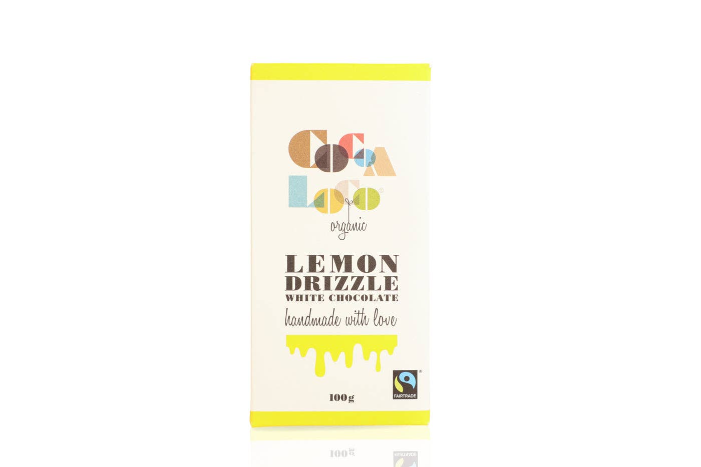 Cocoa Loco - Wholesale Chocolate Bar - White Chocolate Lemon Drizzle Bar – 100g2