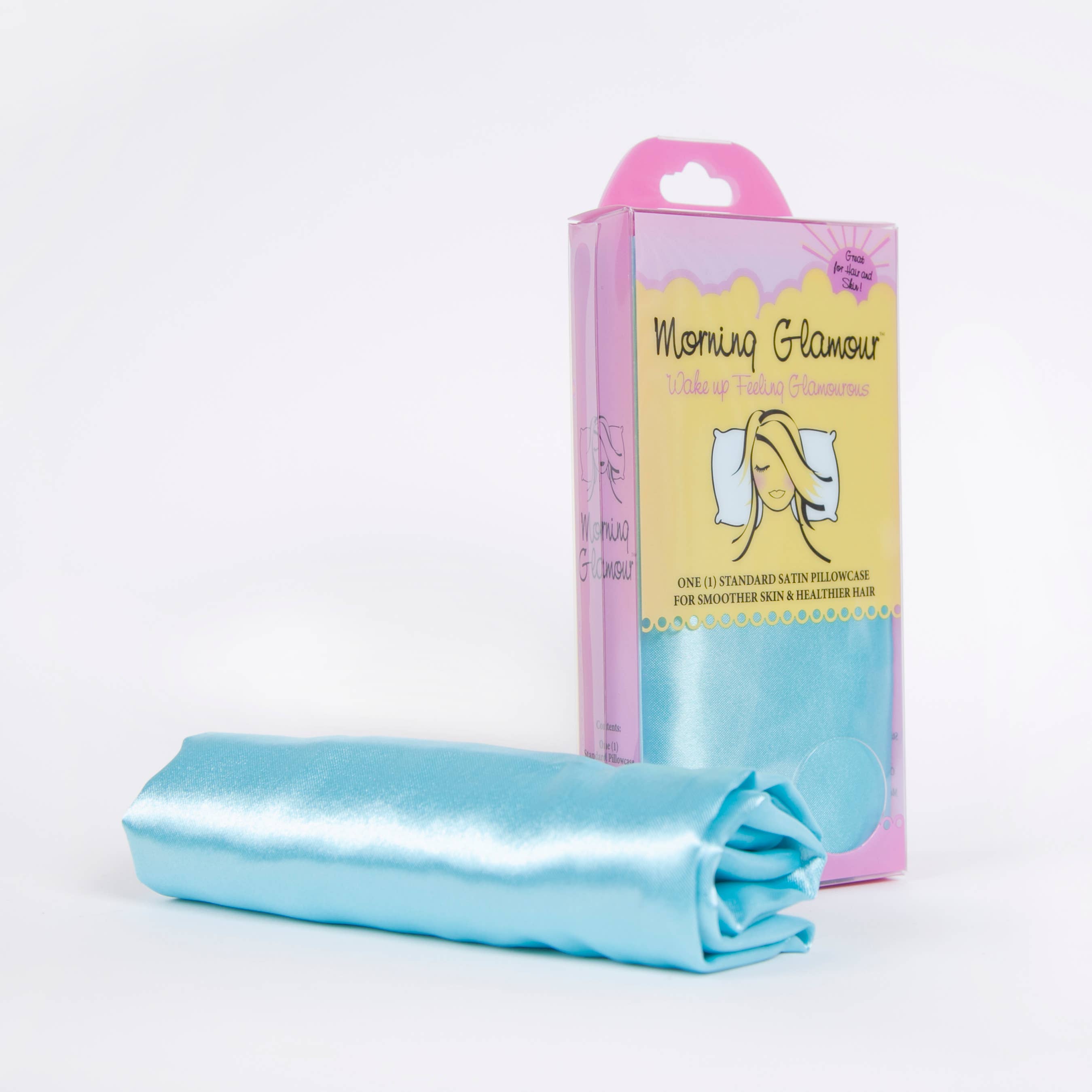 Morning Glamour - Vente Taies/housses d'oreiller - Taie d’oreiller satin standard/reine - essentiel pour le soin de soi, cadeau parfait25