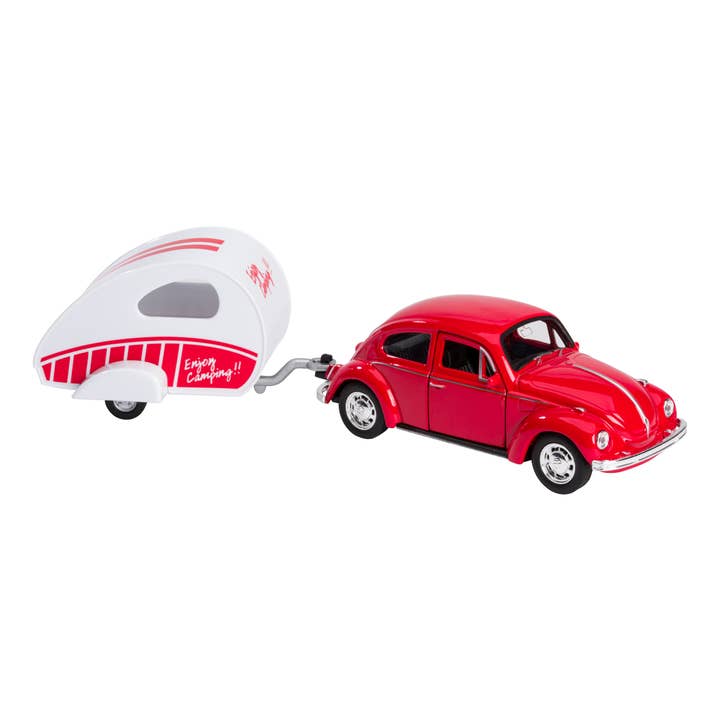 Toysmith - Wholesale Toy Car/Truck - Kids - Toysmith Caravan Weekend Assorted Retro Toy Set-Toy Car