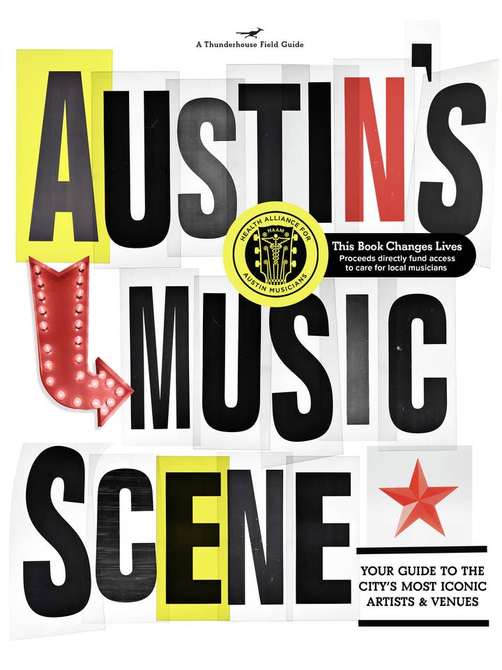 Limited Edition: Poster Art for "Austin's Music Scene" for wholesale by Thunderhouse