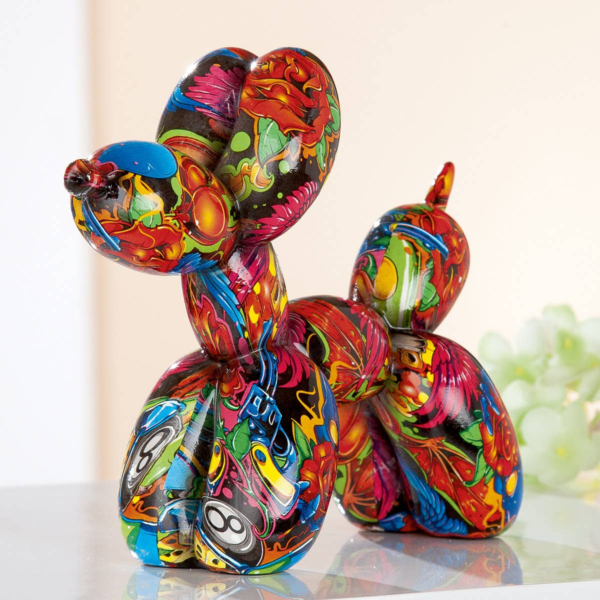Gilde Handwerk Macrander GmbH & Co. KG - Wholesale Decorative Figurine - Street Art VE 2 Balloon Dog Figure1