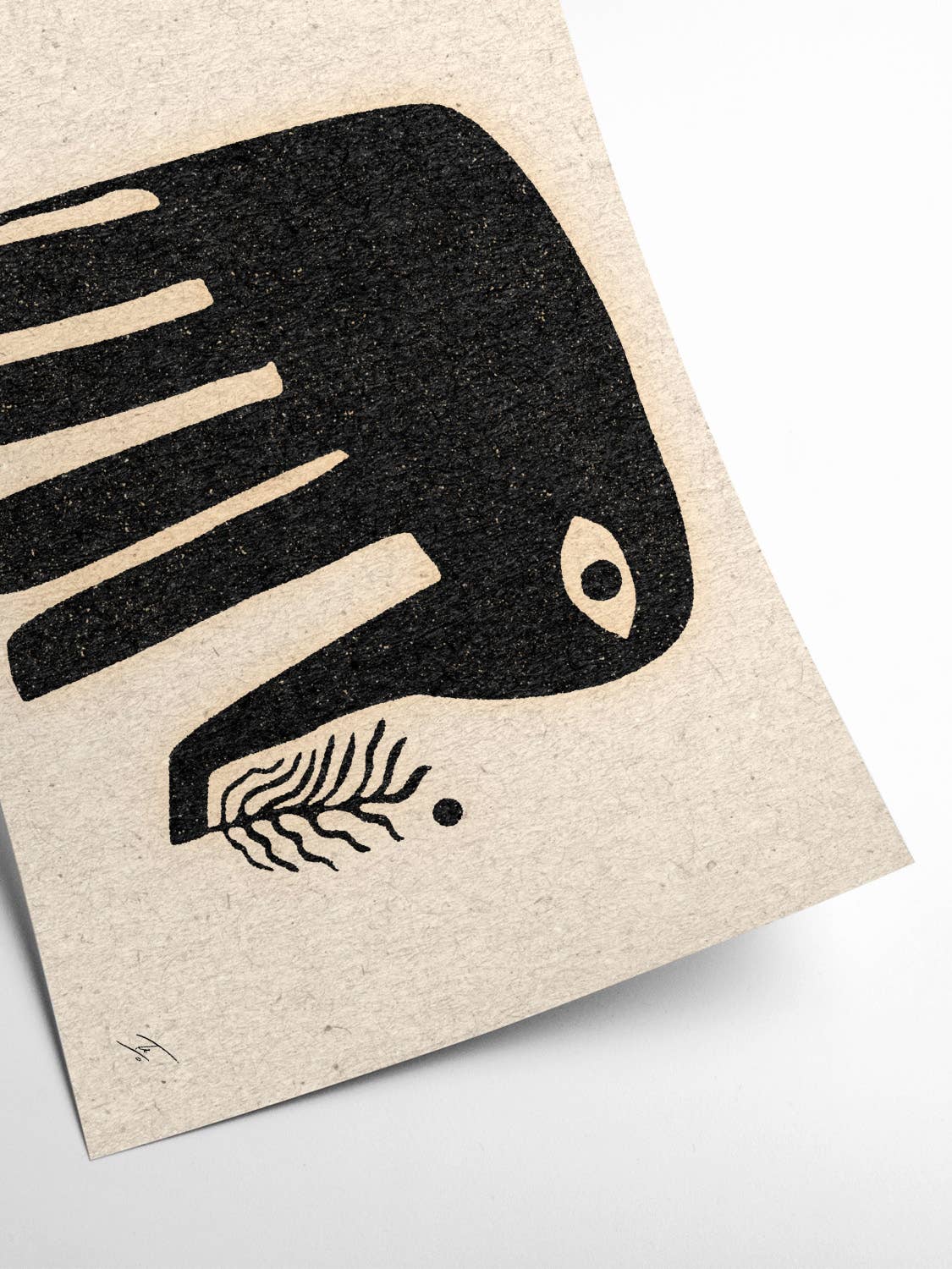 PSTR Studio - Wholesale Kunstprint - David Schmitt - Olifant poster1