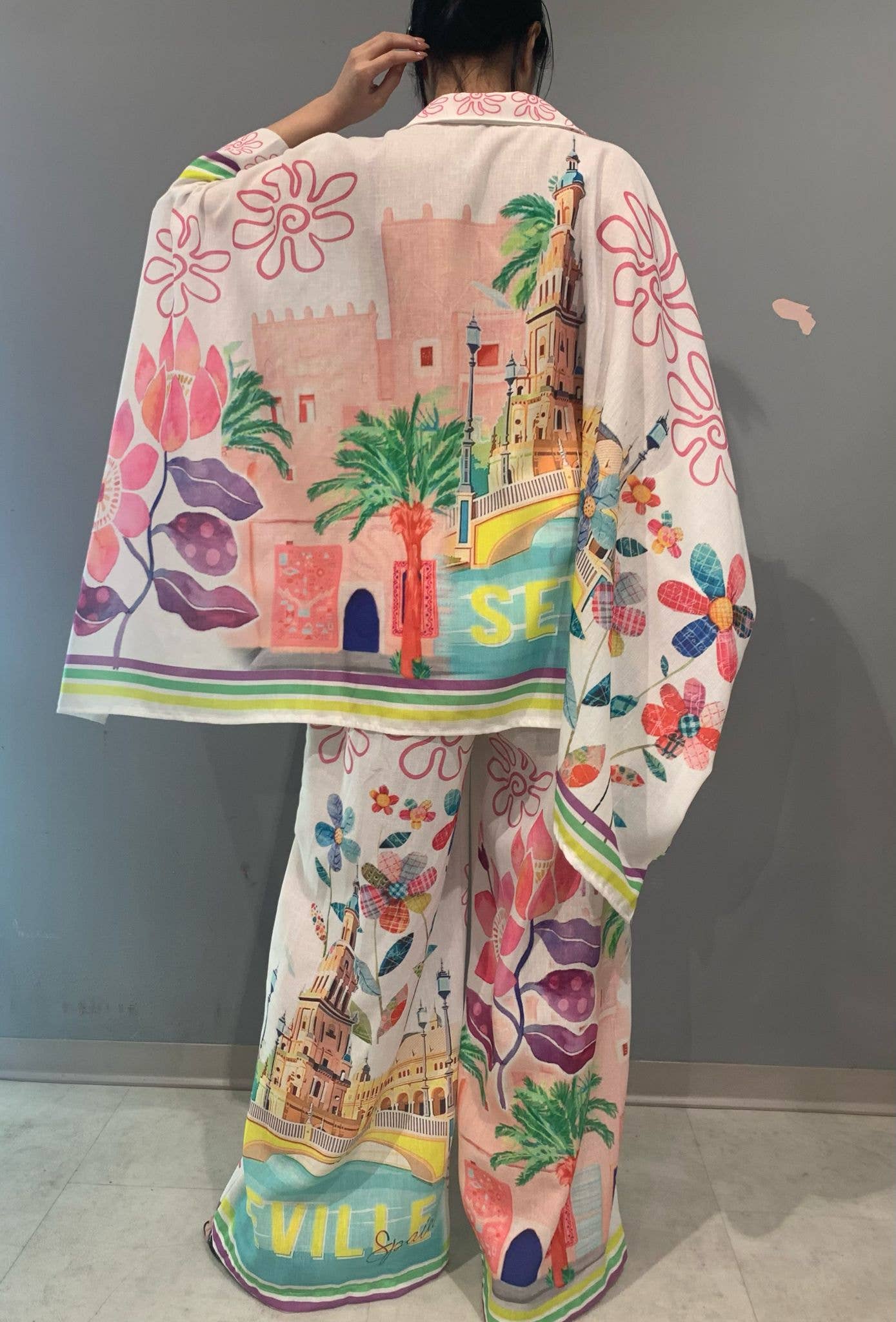 Cielo fashion - Wholesale Top & Pant Set (NOT Loungewear) - Women's - printed set2