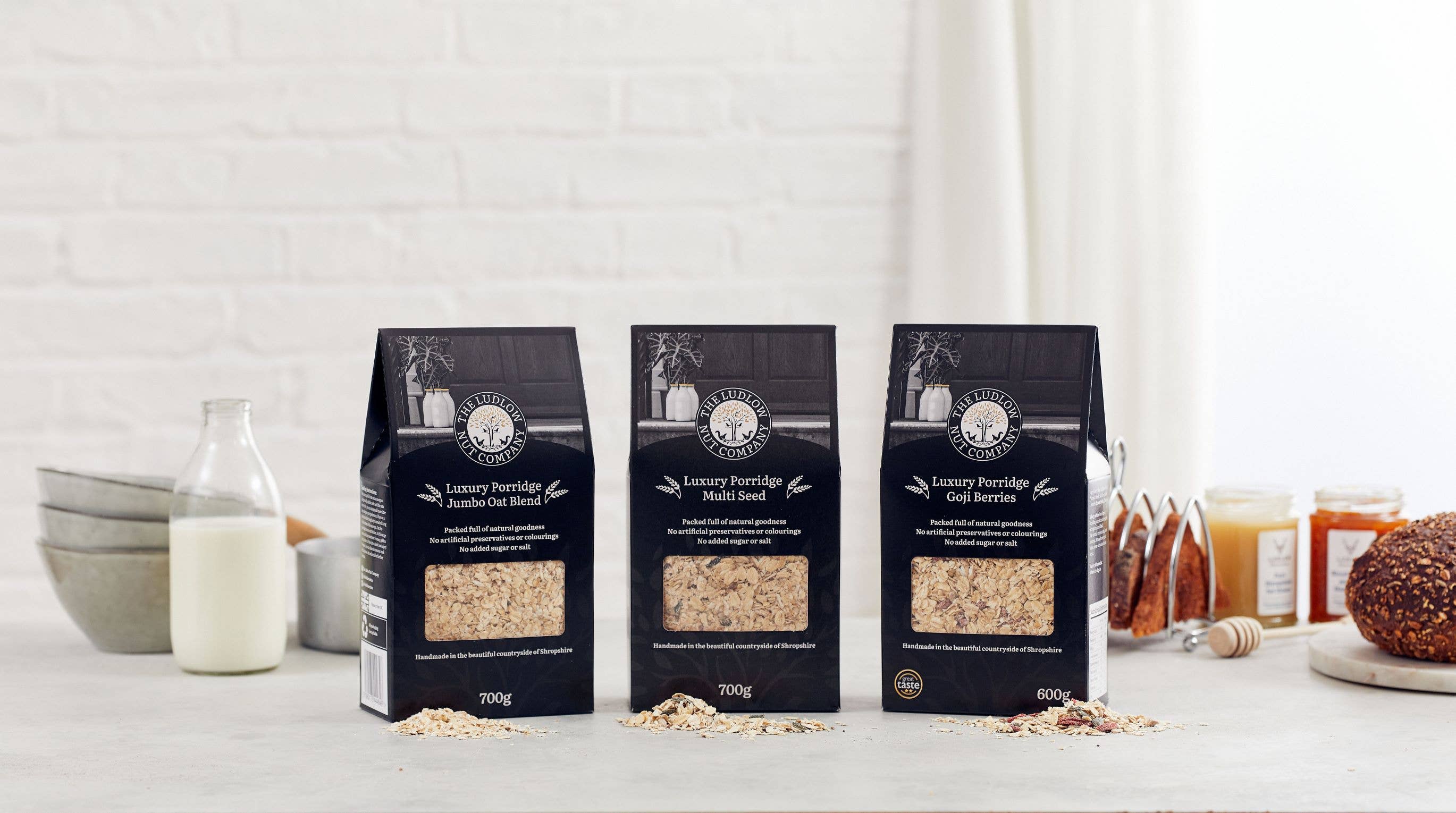 The Ludlow Nut Company - Wholesale Breakfast Cereal - Luxury Porridge Multi Seed (700g)3