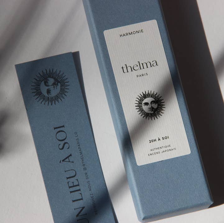 Thelma Paris - Wholesale Wierook - Harmony lavendel wierook - 48 stokjes met weinig rook0