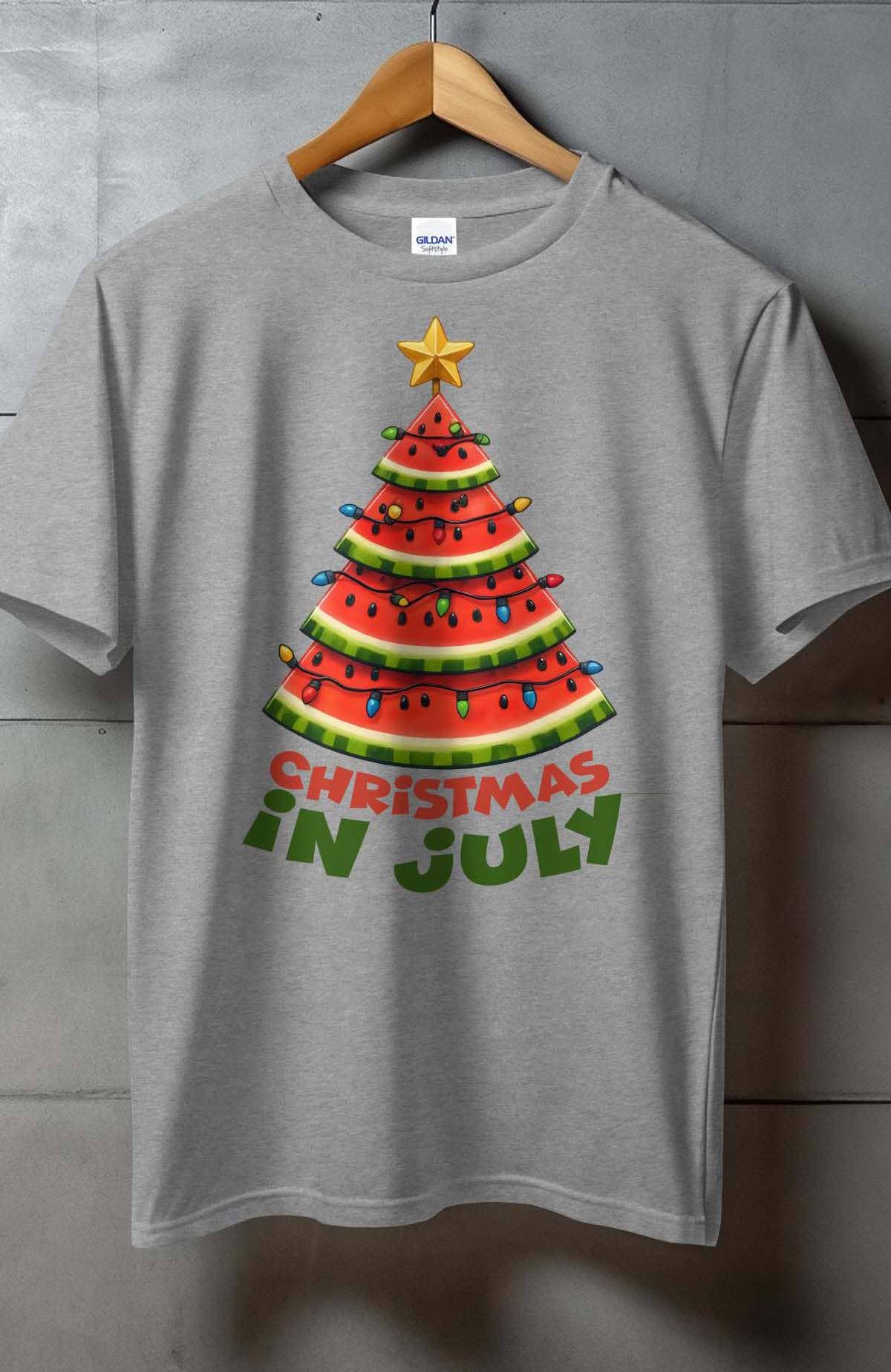 IALD - Wholesale Screen Printed T-Shirt - Women's - Women's Round Neck T-Shirt | christmas watermelon3