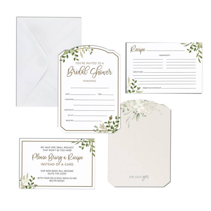 Lillian Rose - Venta al por mayor Invitaciones - Juego de 24 invitaciones para despedida de soltera Lillian Rose