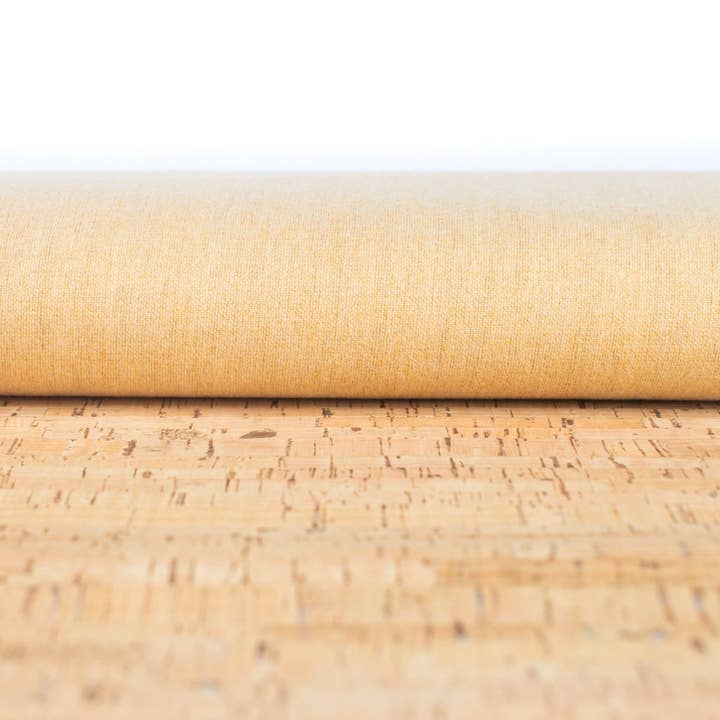 Meninas Bonitas Cork - Wholesale Craft Supplies - Rustic cork fabric with silver flecks COF-470