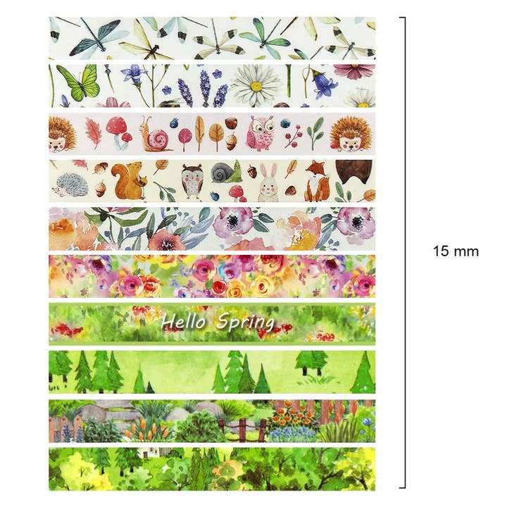 Wrapables.com - Vente Rubans adhésifs Washi - Ruban adhésif décoratif Wrapables pour scrapbooking, papeterie1