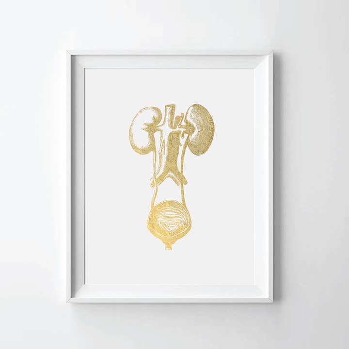 Human Rein I Impression sur feuille d'or pour la vente par Uyeno Miyoshi