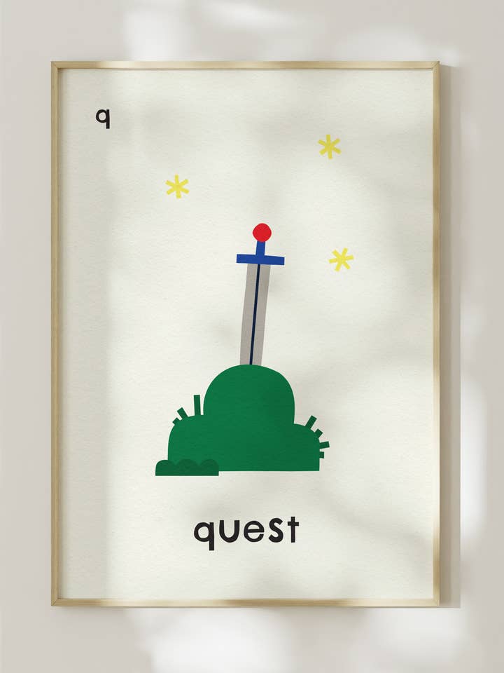 Quest Art Print for wholesale by Surprise Radish