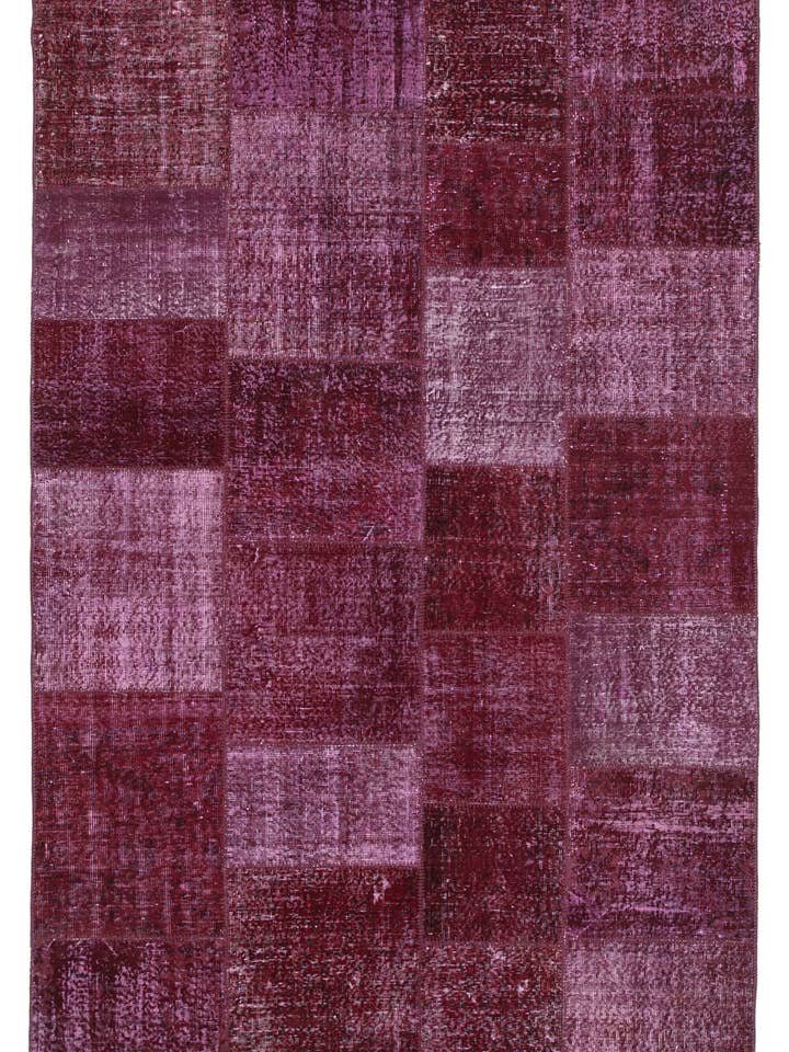 6x10 Red Patchwork Rug - 31497 for wholesale by RUG N CARPET