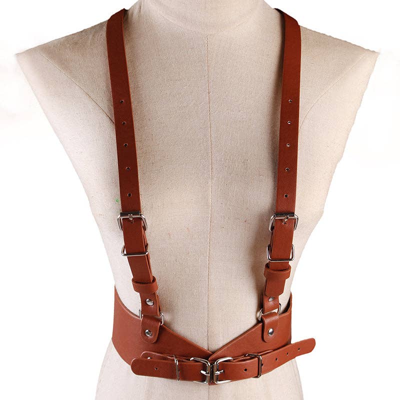 Tourtiwi - Vente Corset – femme - Ceinture corset Punk Sexy Waist5