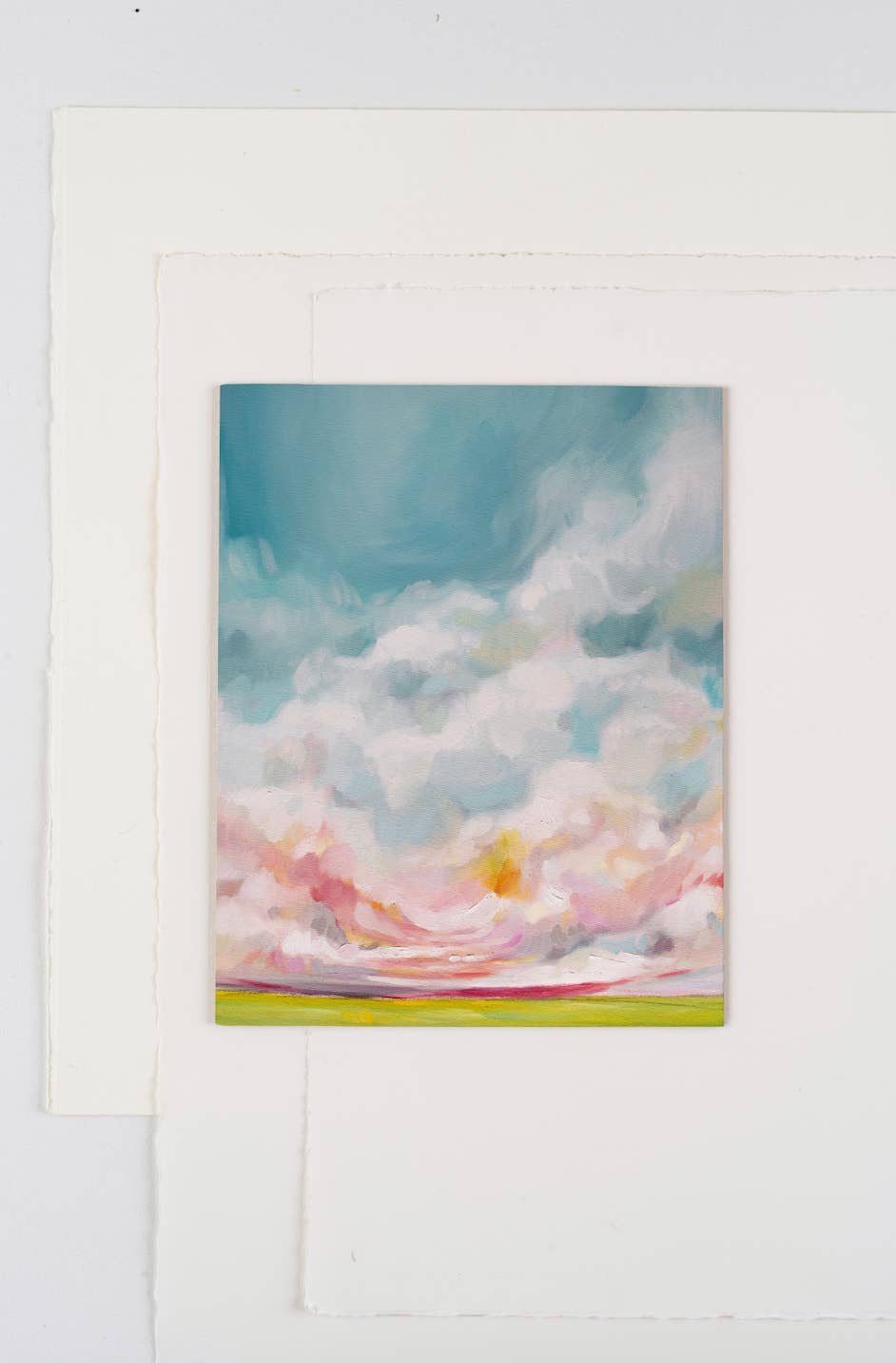 Emily Jeffords - Wholesale Art Print - "In Rosie Flight" A Canvas Print by Emily Jeffords