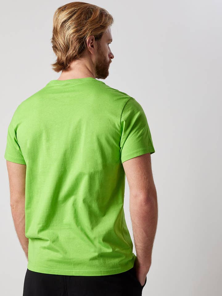 Rundhals-T-Shirt aus zertifizierter Bio-Baumwolle für den Großhandel von OWN OFF WITH NATURE