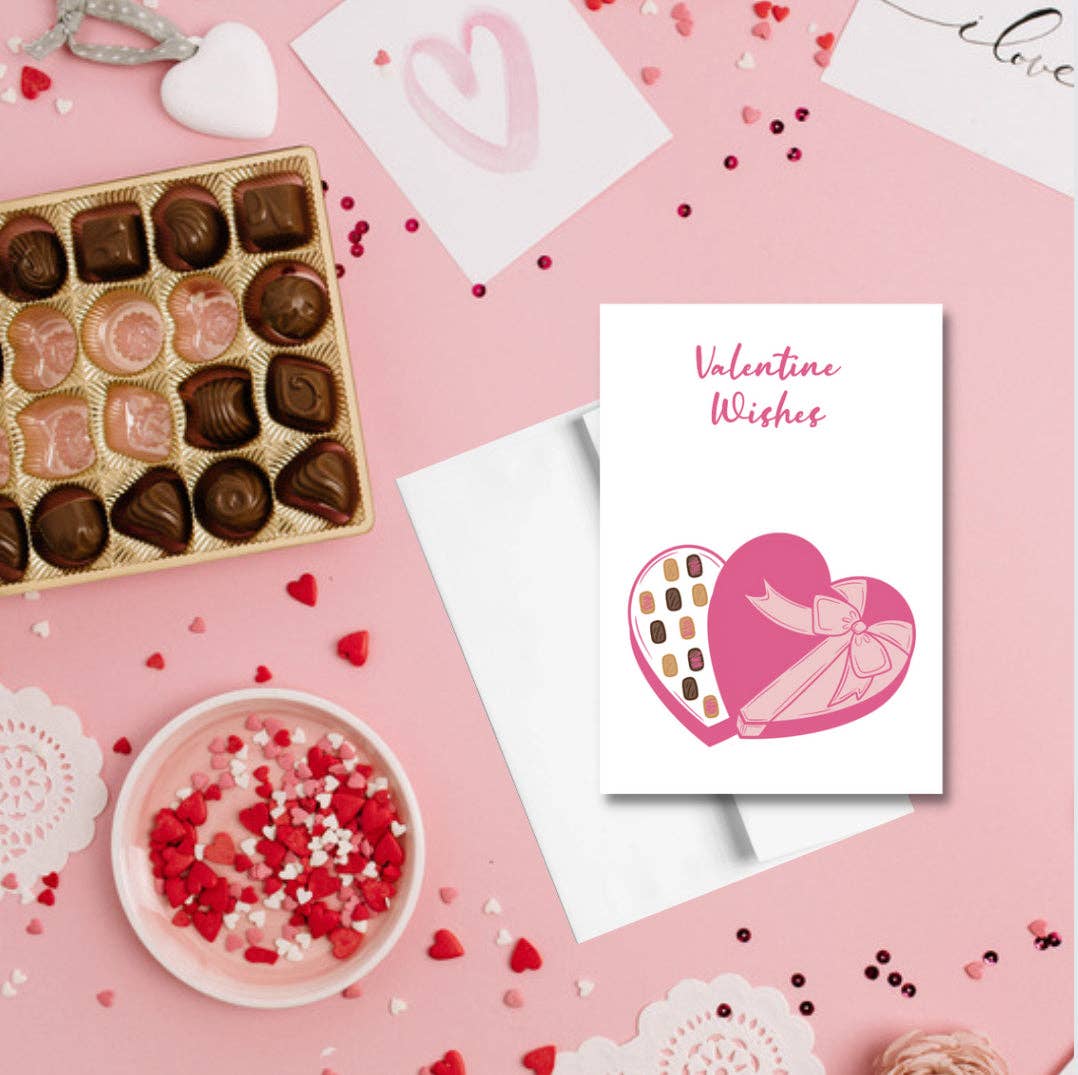 Brandi Creations Design Studio - Vendita all'ingrosso Biglietti per San Valentino - Biglietto di San Valentino - Design Scatola di Cioccolatini1